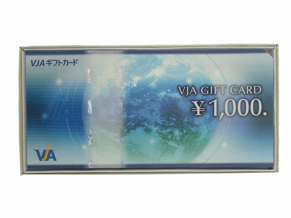 VJAギフトカード 1,000円  50枚 買取実績 202112