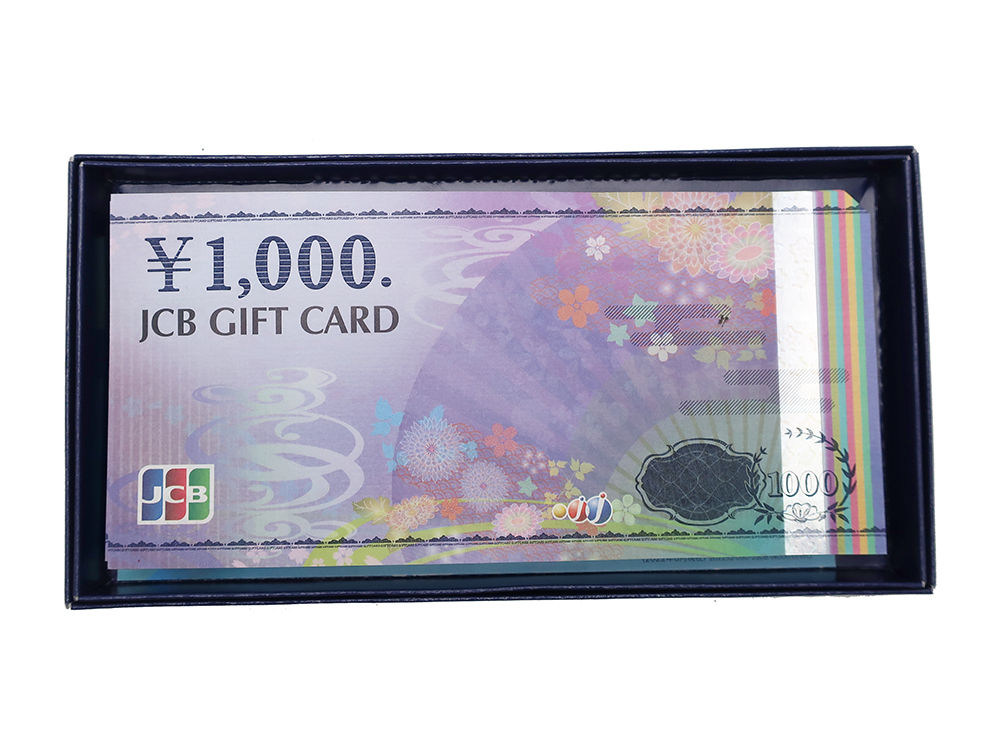 JCBギフトカード 1,000円 100枚 買取実績 202301
