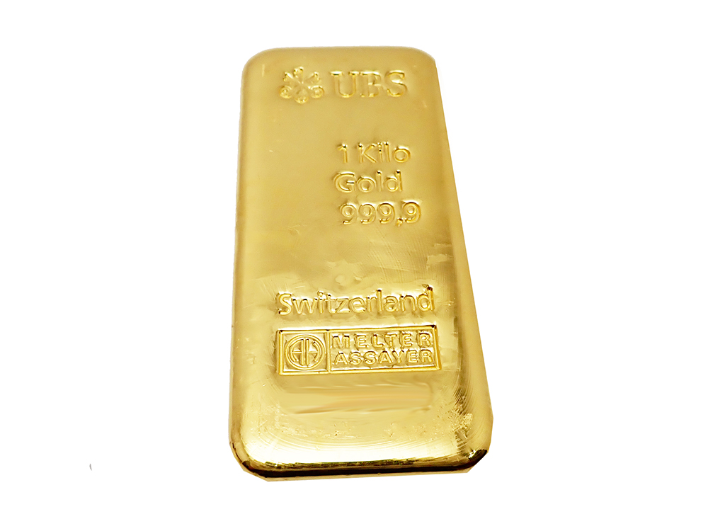 UBS（スイス銀行） 純金インゴット 1000g 買取実績 202309